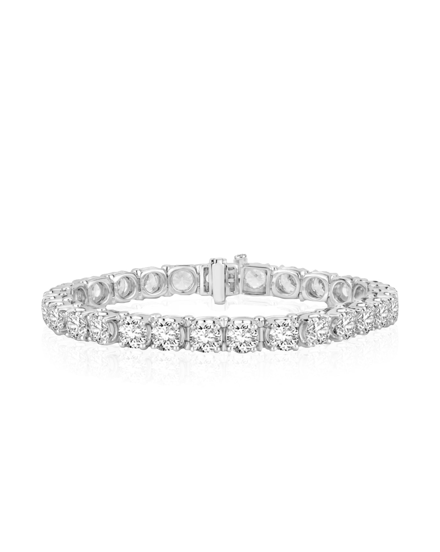 20 Carat Tennis Bracelet |  ROUND LAB Diamond