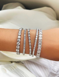 6.5 Carat tennis bracelet | Emerald Cut