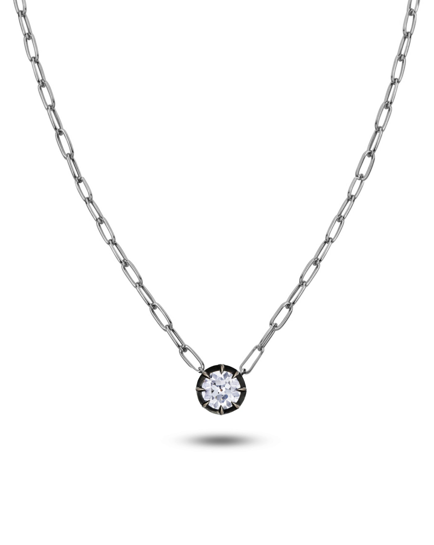1 ct Colette Diamond Paperclip Necklace