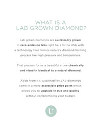 Single Stone Necklace | Heart Cut 1ct LAB Diamond