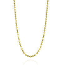 14k gold Ball Spot Chain 18 inches