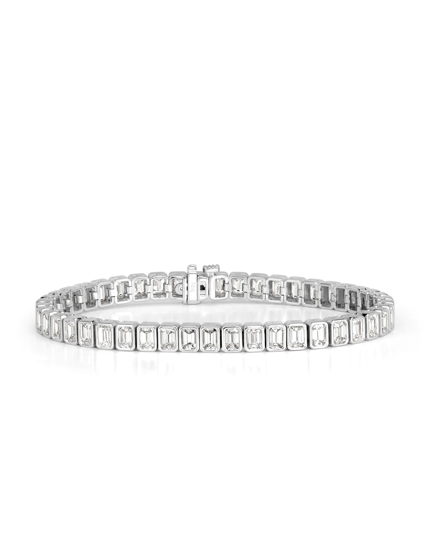 10 Carat Tennis Bracelet | Emerald Cut