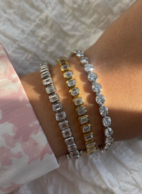 10 Carat Tennis Bracelet | Emerald Cut