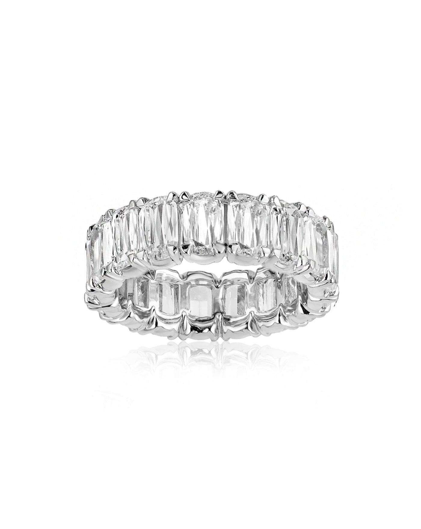 Eternity Band | Criss Cut 14 Carat Lab Diamond