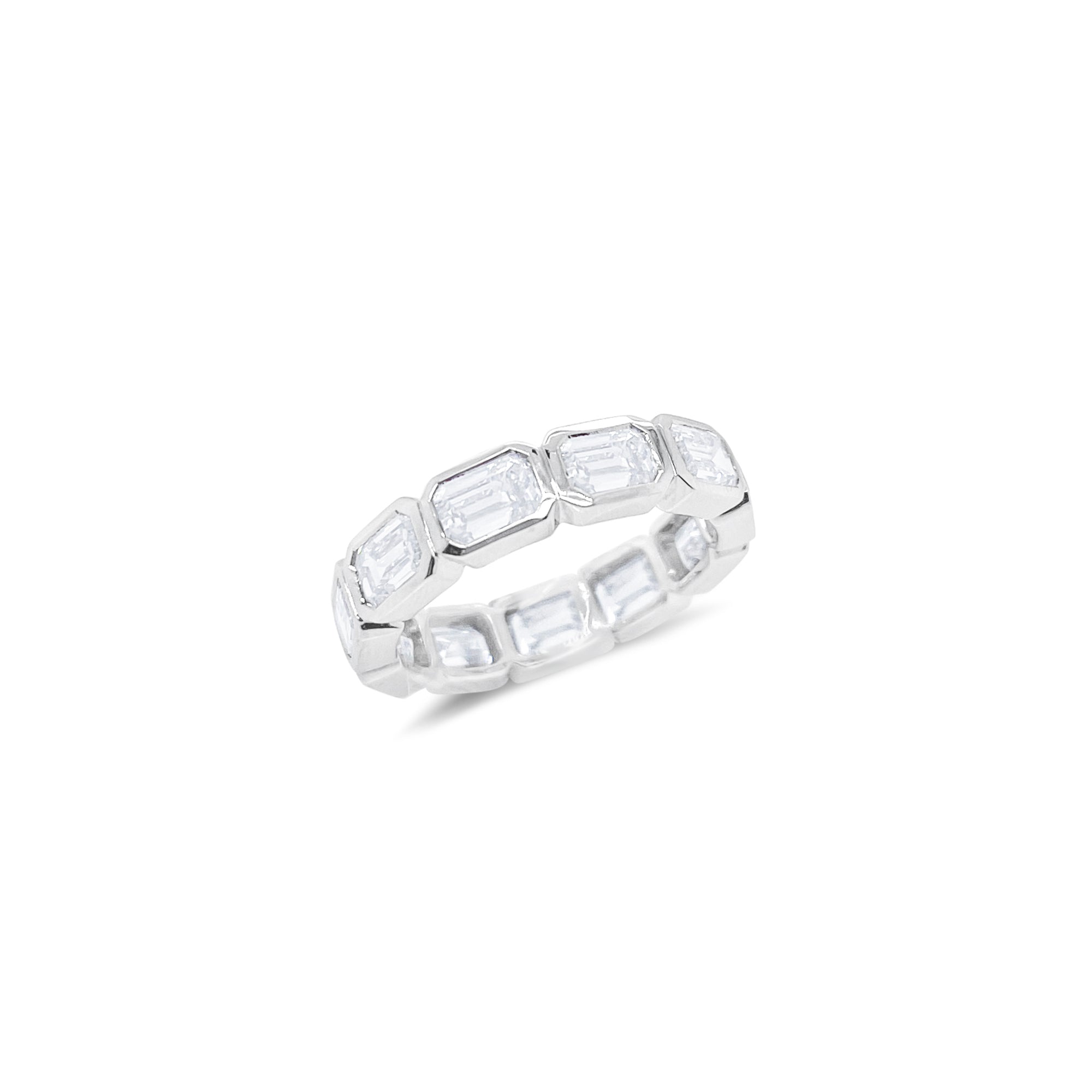 4.23 Ct Baguette Lab Grown Diamond Eternity Band