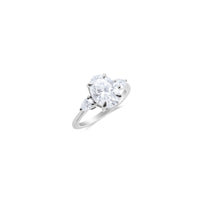 Lab Diamond Engagement Ring: Oval