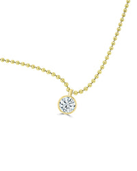14k gold Ball Spot Chain 18 inches