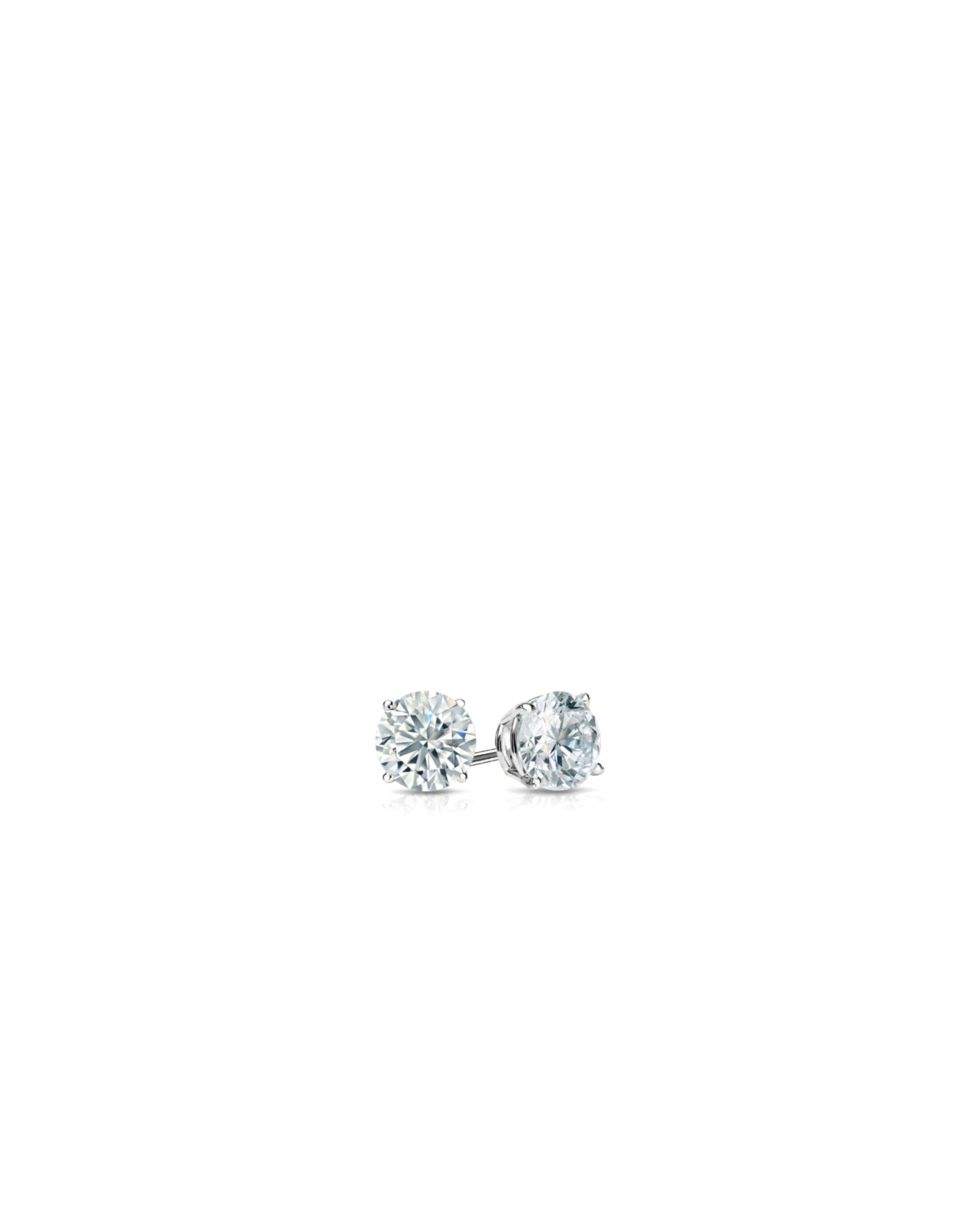 Studs Earrings | Round Cut 0.50ct LAB Diamond