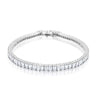 6.40 cts Emerald Cut Tennis Bracelet