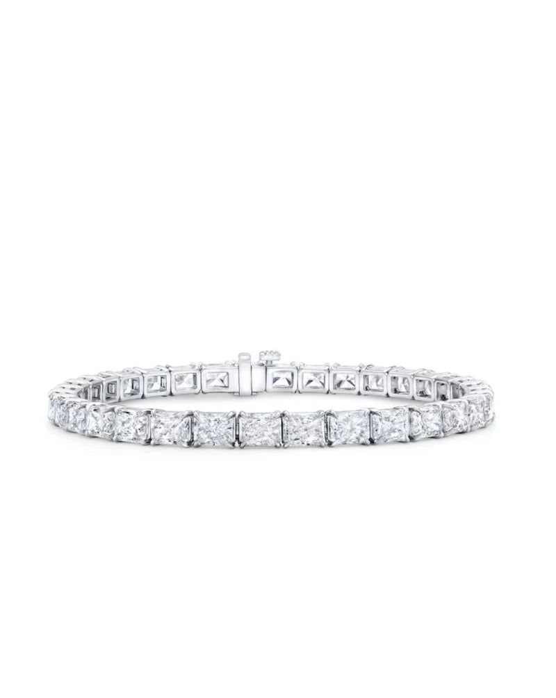 8.48 Carats | Cushion Cut Tennis Bracelet