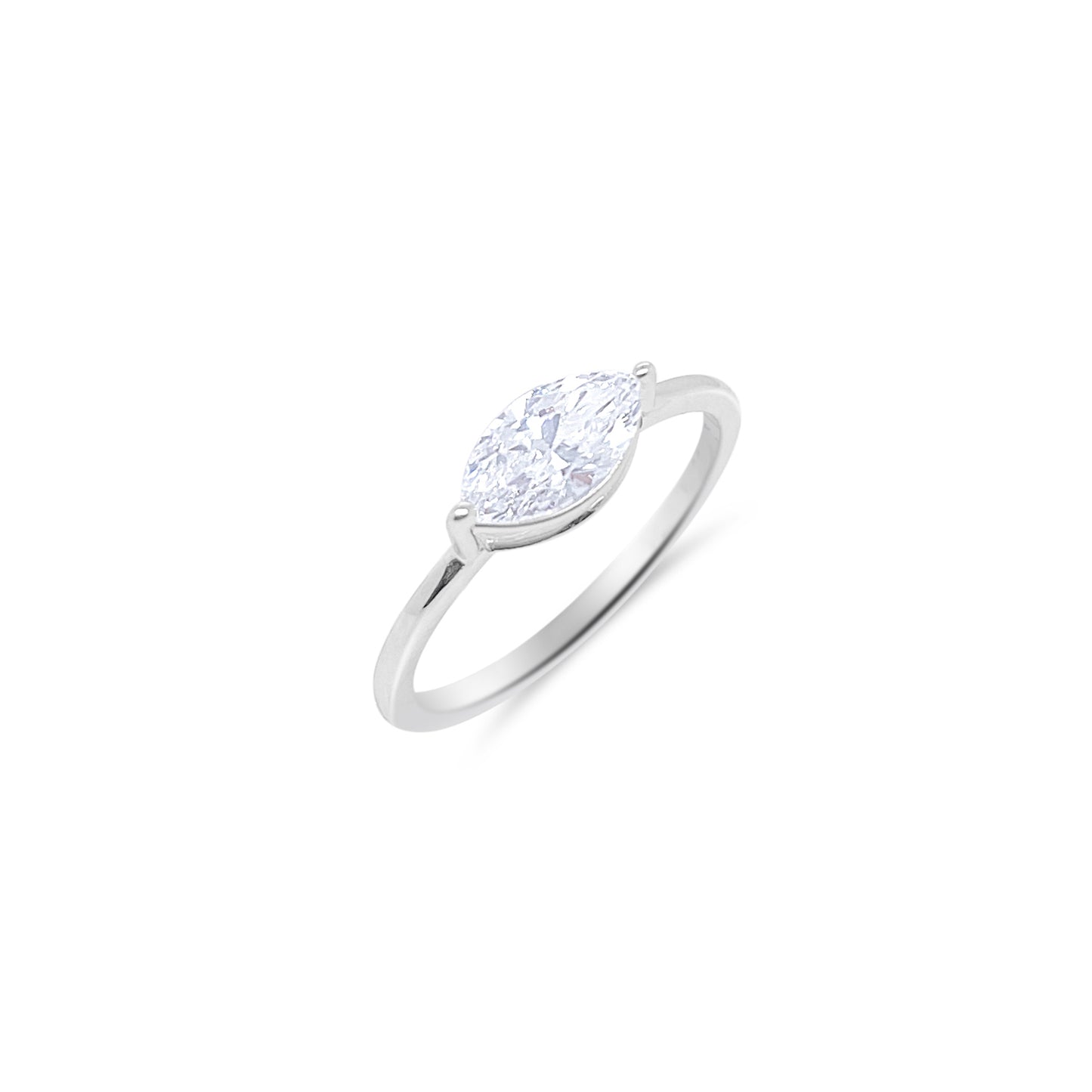 Marquise Cut Ring | 1ct LAB Diamond