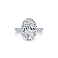 Oval Cut Ring | 2.80ct LAB Diamond