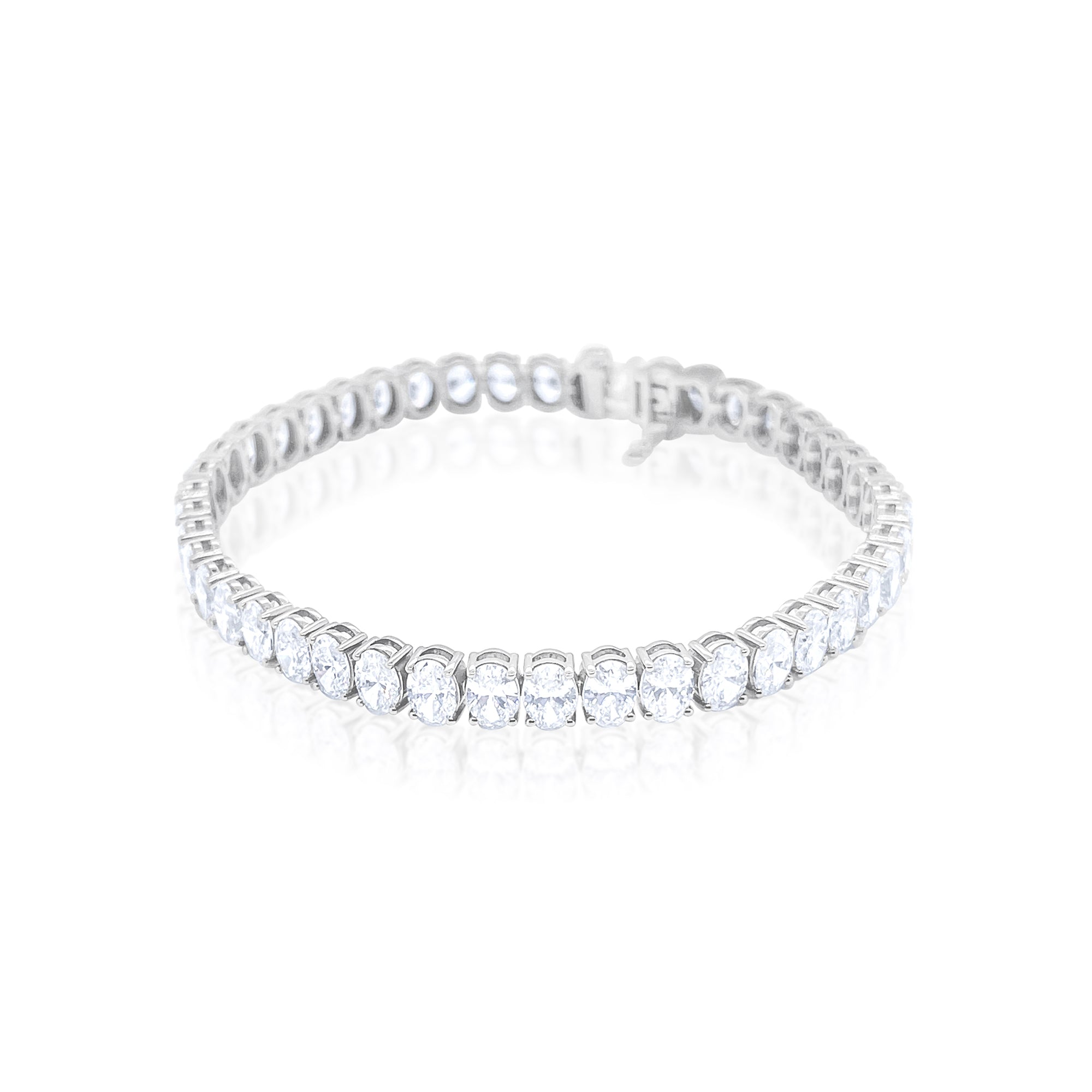 Oval Tennis Bracelet