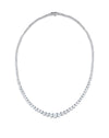 10.88carat Tennis Necklace | Round Cut