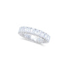 Eternity Band Ring | Emerald Cut 5ct LAB Diamond