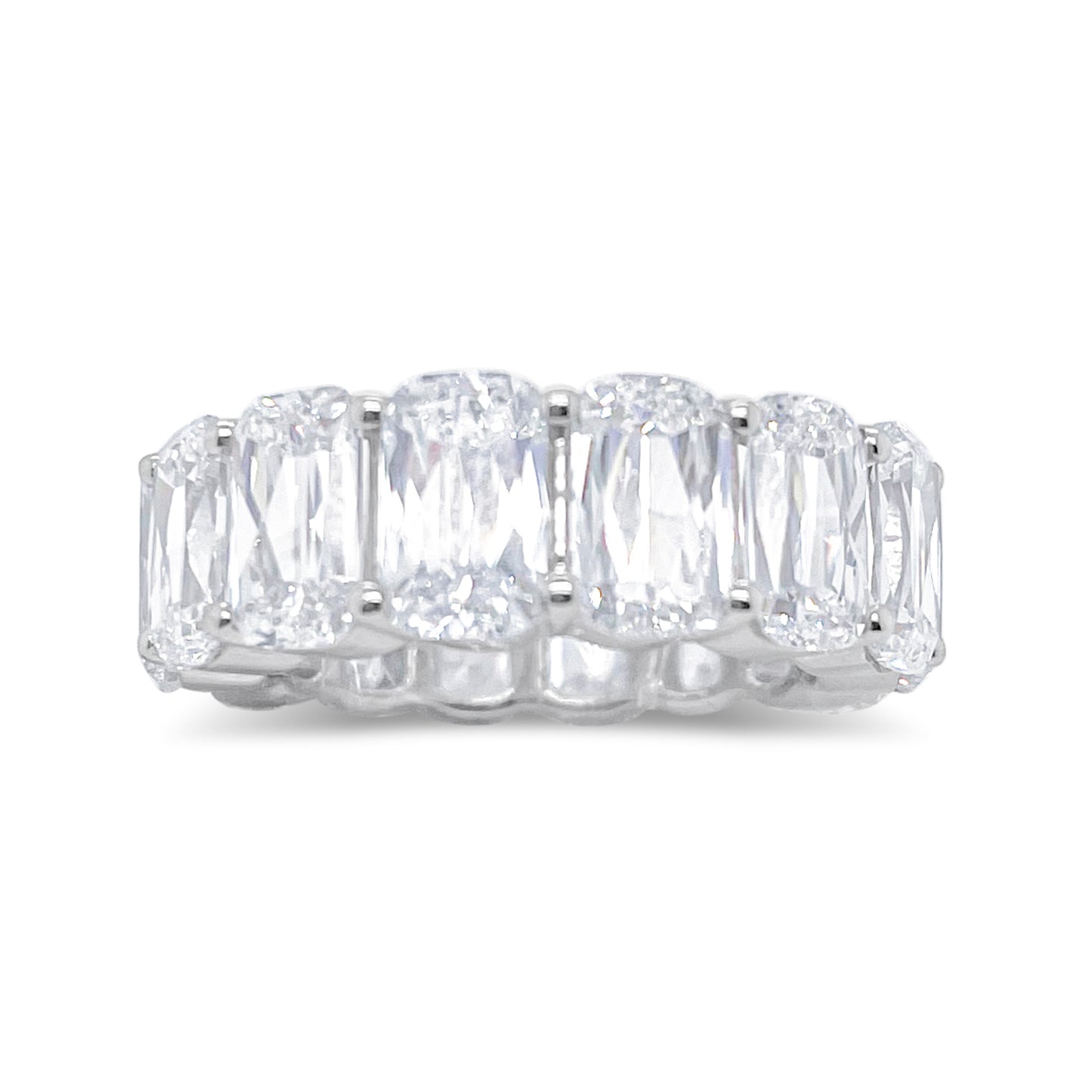 14 Carat Eternity Band | Criss Cut Lab Diamond