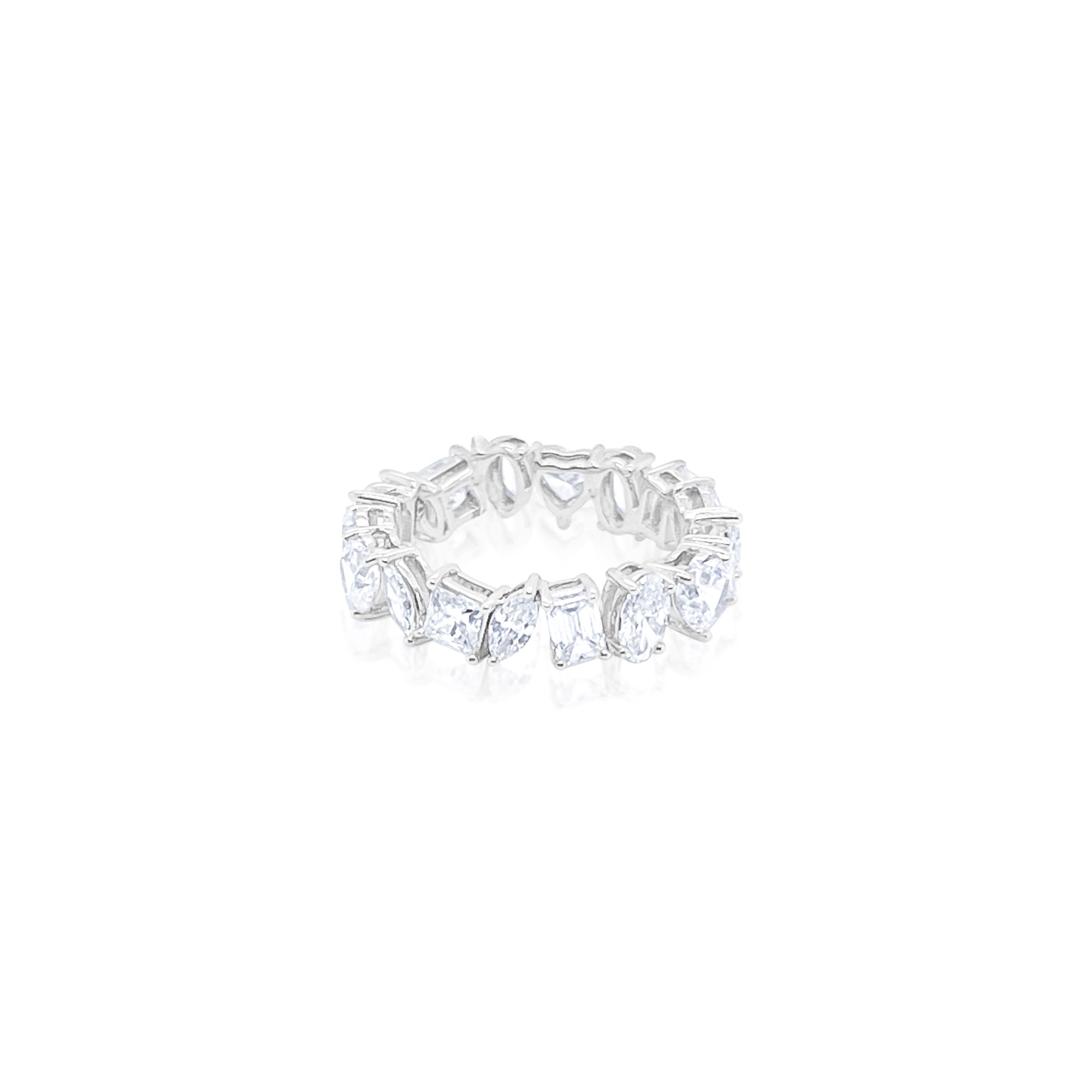 Three Carat Mixed Eternity Band
