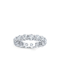 Eternity Band Ring | Round Cut 3ct LAB Diamond