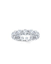 Eternity Band Ring | Round Cut 4ct LAB Diamond