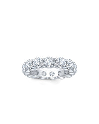 Eternity Band Ring | Round Cut 4ct LAB Diamond