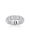 Eternity Band Ring | Oval Cut 7 ct LAB Diamond