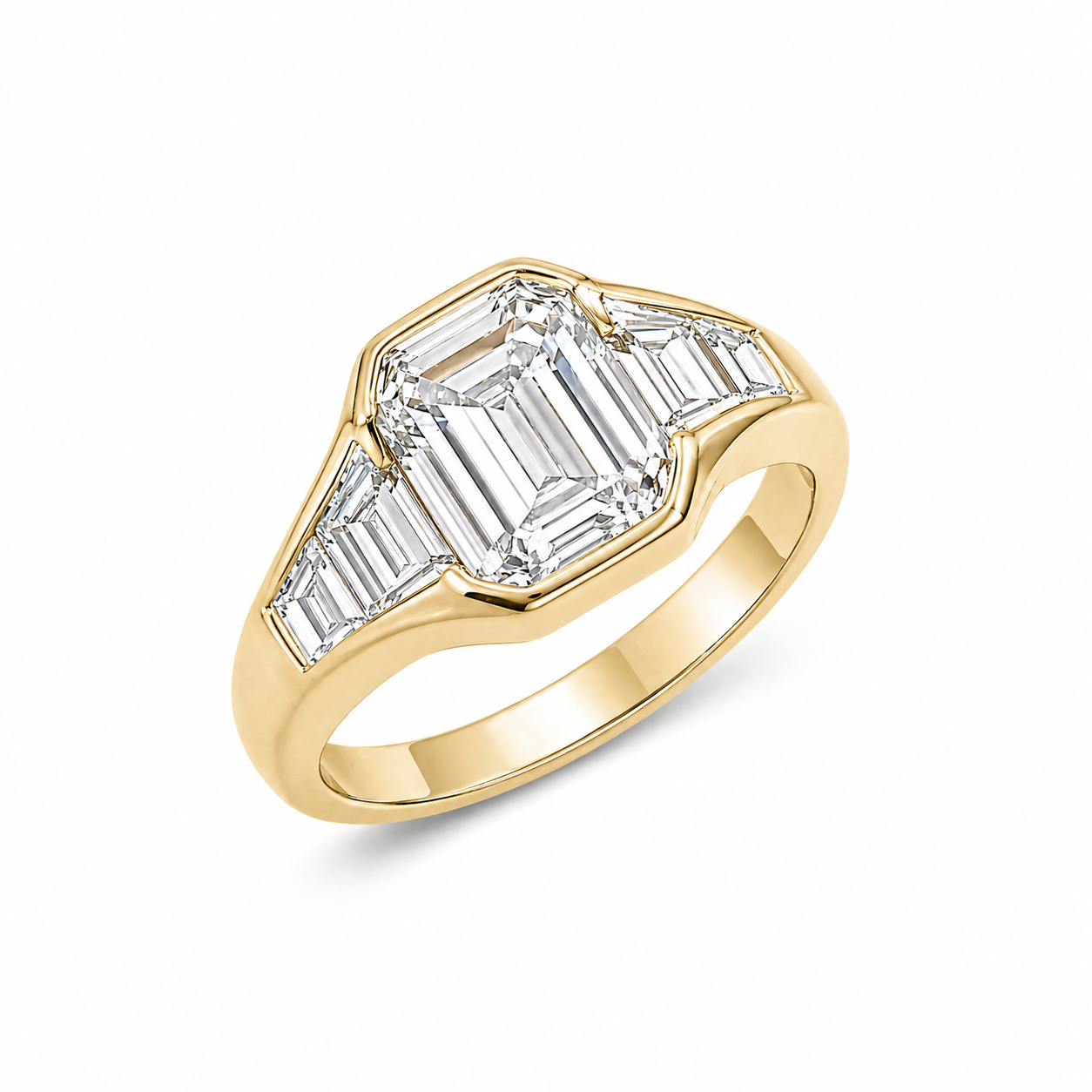 Emerald Lab Ring