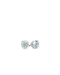 Studs Earrings | Round Cut 1ct LAB Diamond