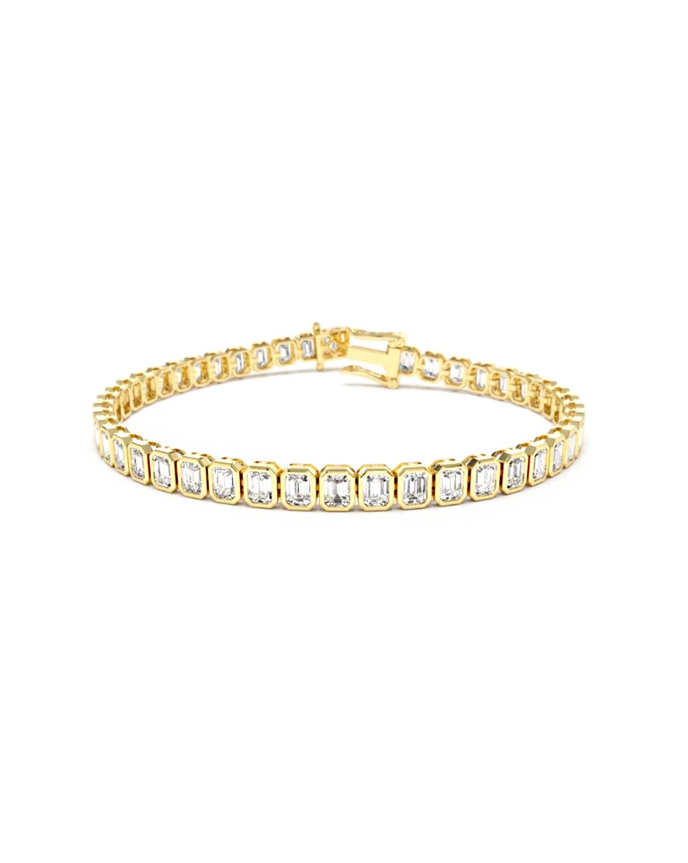 10 Carat Tennis Bracelet | Emerald LAB Diamond