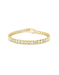 10 Carat Tennis Bracelet | Emerald LAB Diamond