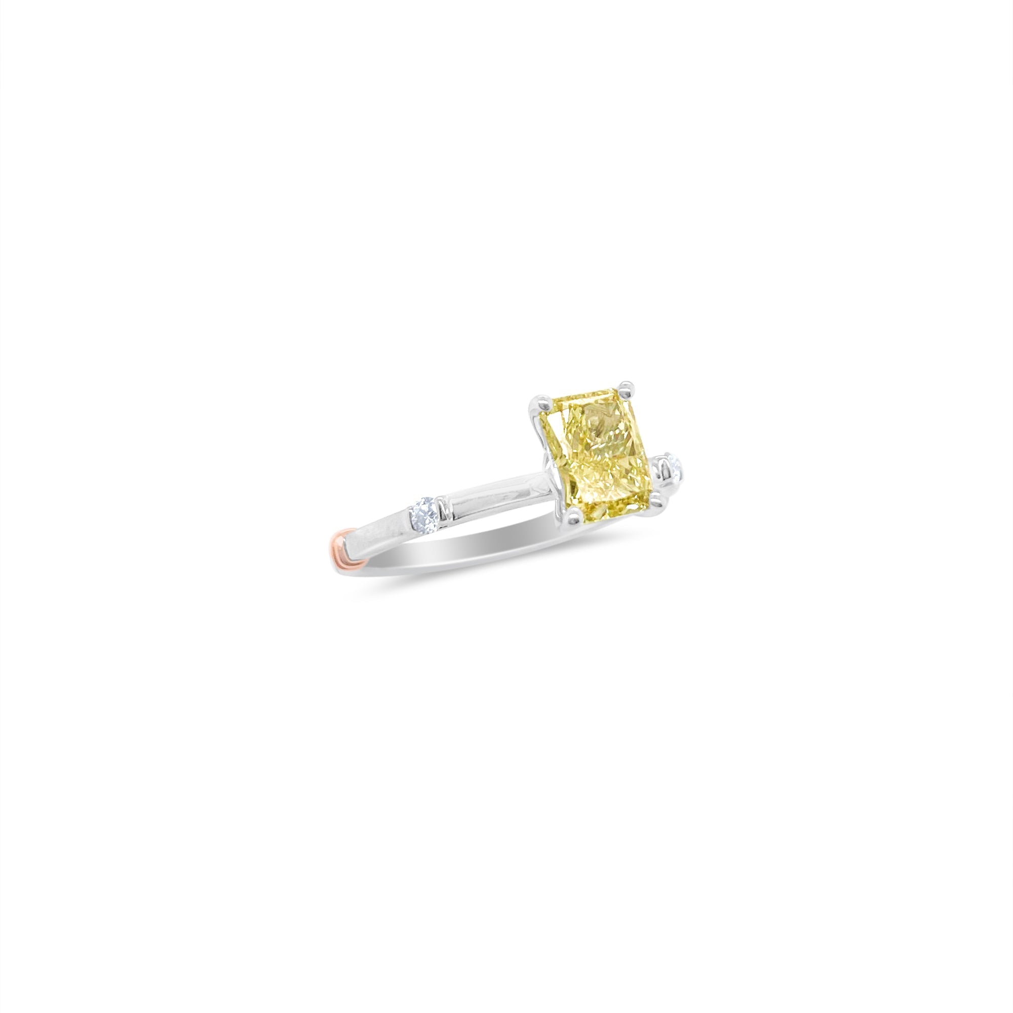 Canary Yellow Lab Grown Diamond Ring