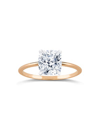 Solitaire Ring | Cushion Cut 1ct LAB Diamond