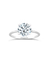 Solitaire Ring | Round Cut 2ct LAB Diamond