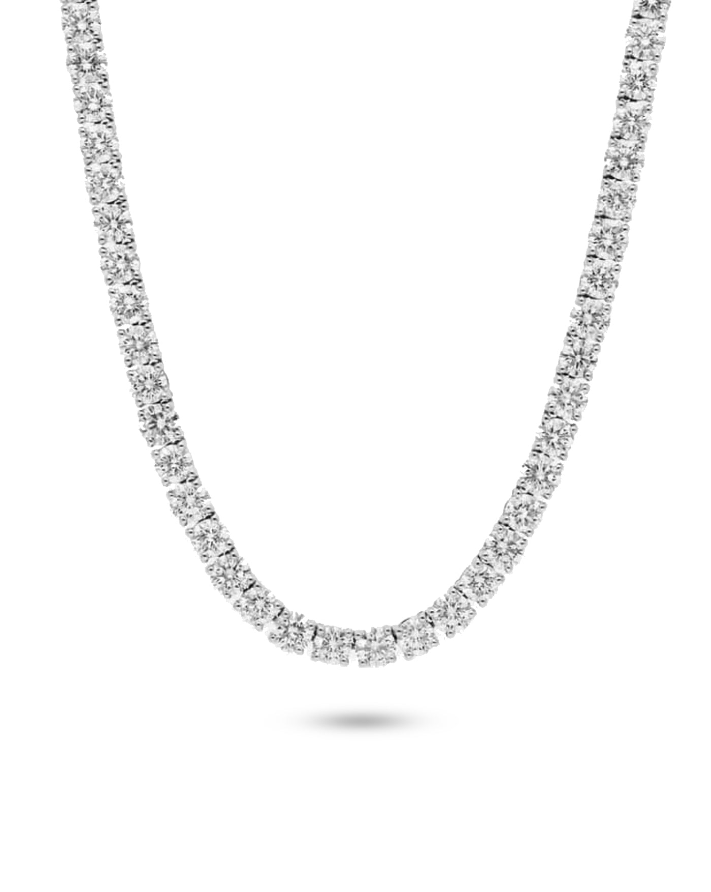 10 carat Tennis Necklace | Round Cut LAB diamond