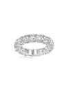 Eternity Band Ring | Cushion Cut 8.2 ct LAB Diamond