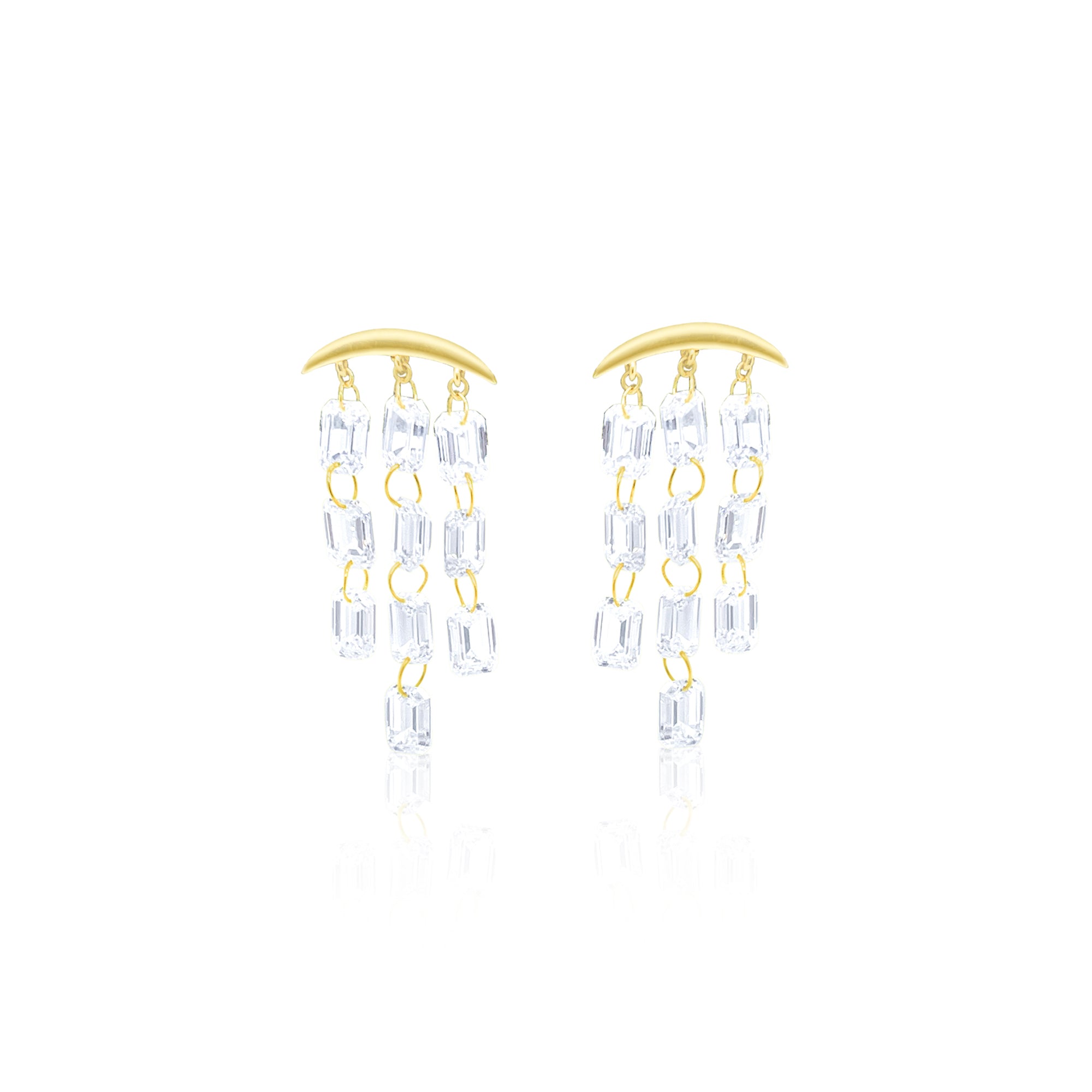 Drilled Chandelier Earring