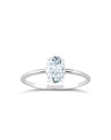 Solitaire Ring | Oval Cut 1ct LAB Diamond