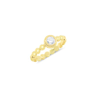 Bezel Pinky Ring | LAB Grown