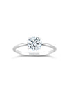 Solitaire Ring | Oval Cut 1ct LAB Diamond