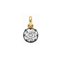 Round Cut 14kt Lab Grown Diamond Charm 1.00 ct